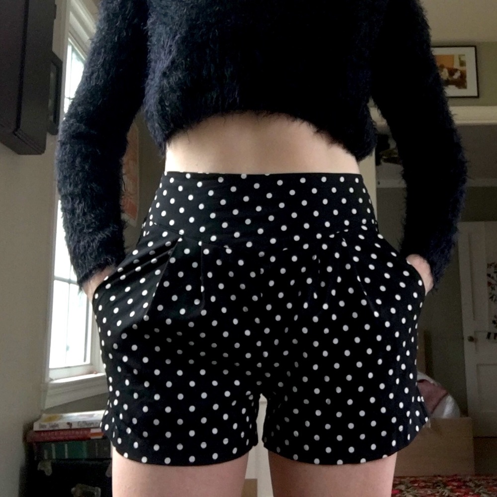 Kimchi Blue / Urban Outfitters Polka Dot Tap Short
